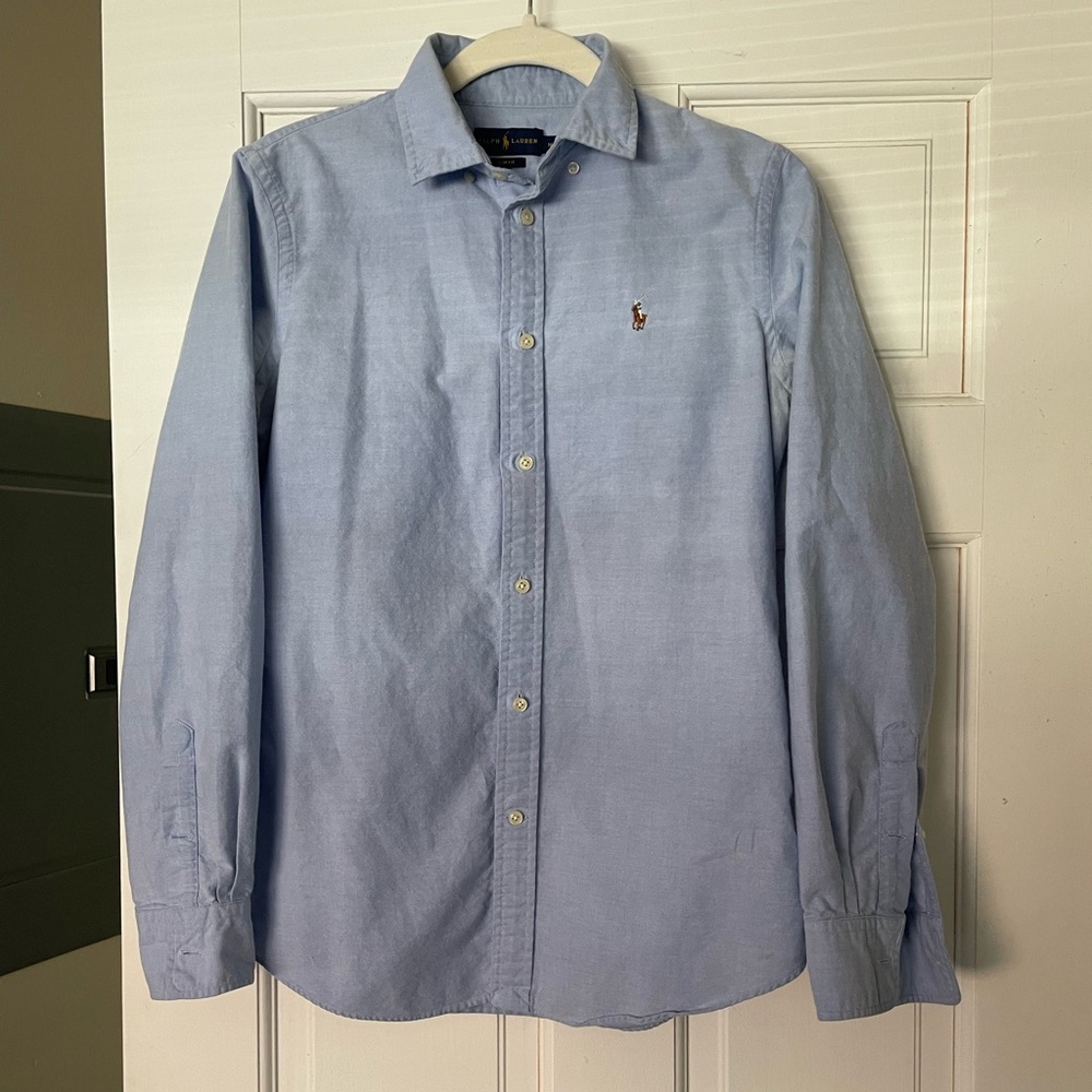 Ralph Lauren Light Blue Button Down Shirt